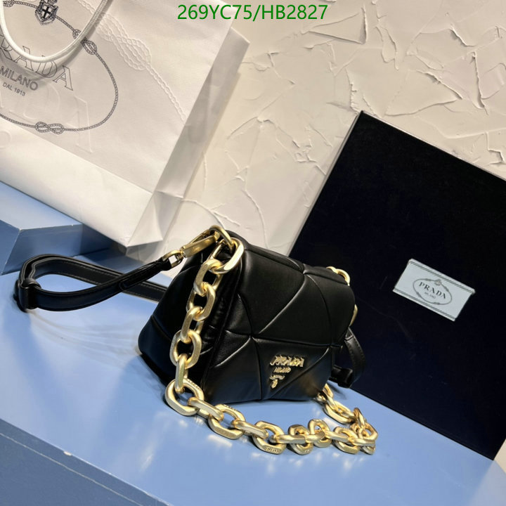 Prada Bag-(Mirror)-Diagonal- Code: HB2827 $: 269USD