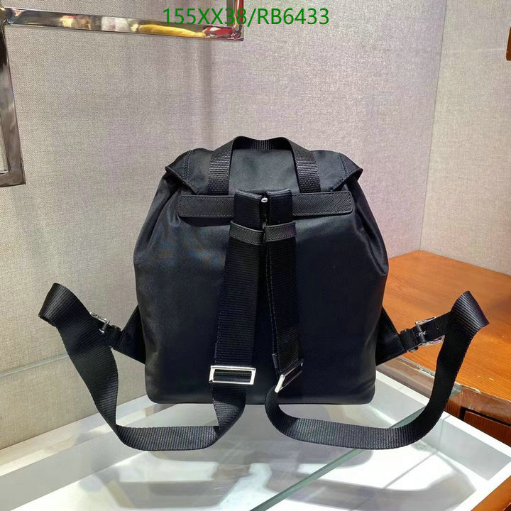 Prada Bag-(Mirror)-Backpack- Code: RB6433 $: 155USD