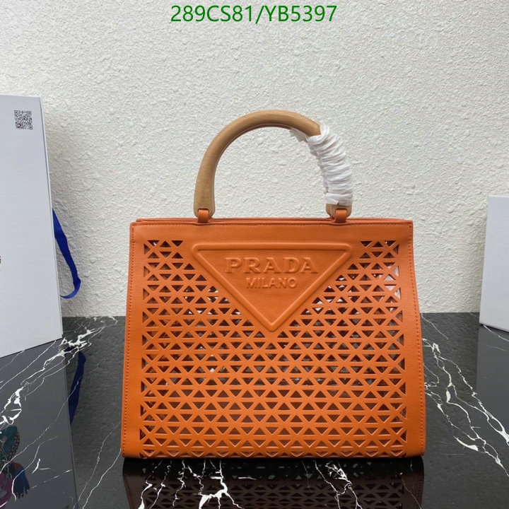 Prada Bag-(Mirror)-Handbag- Code: YB5397 $: 289USD