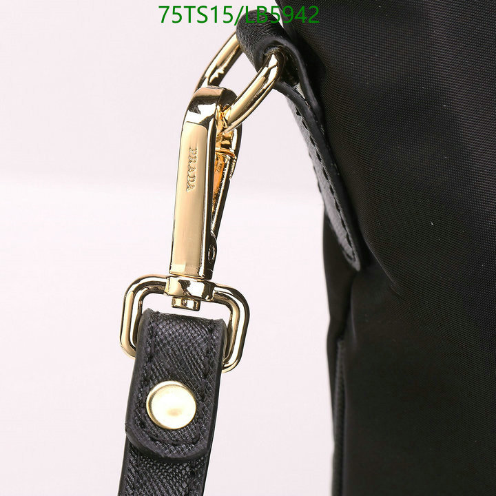 Prada Bag-(4A)-Handbag- Code: LB5942 $: 75USD