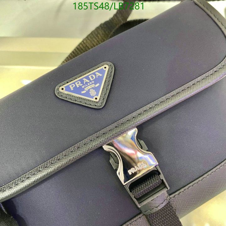 Prada Bag-(Mirror)-Diagonal- Code: LB7281 $: 185USD