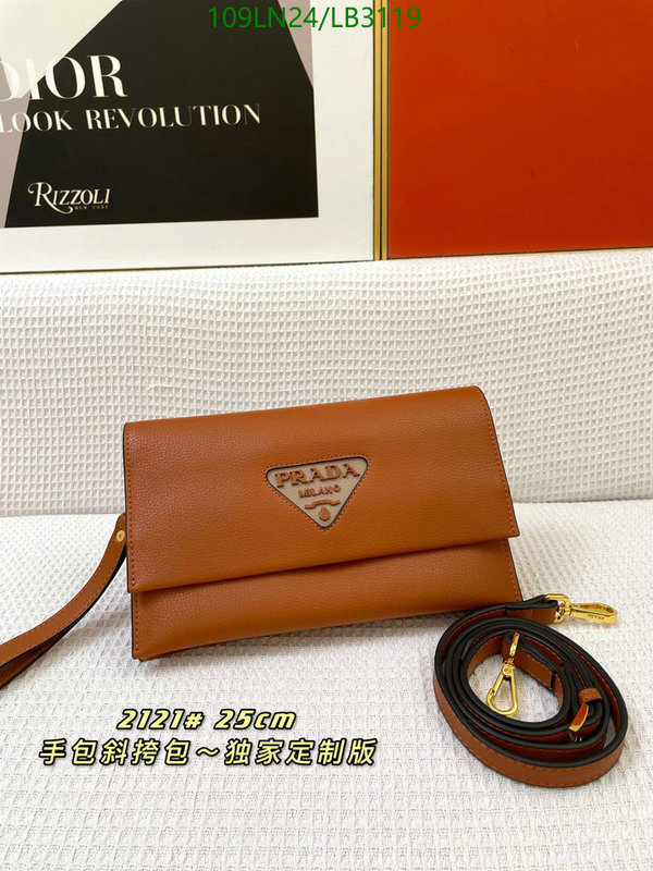Prada Bag-(4A)-Diagonal- Code: LB3119 $: 109USD