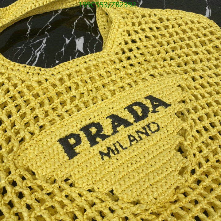 Prada Bag-(Mirror)-Handbag- Code: ZB2392 $: 199USD