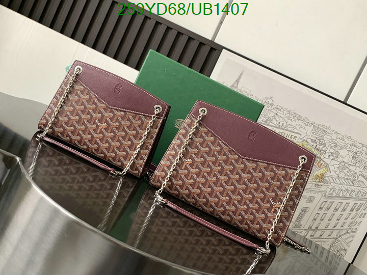 Goyard Bag-(Mirror)-Handbag- Code: UB1407