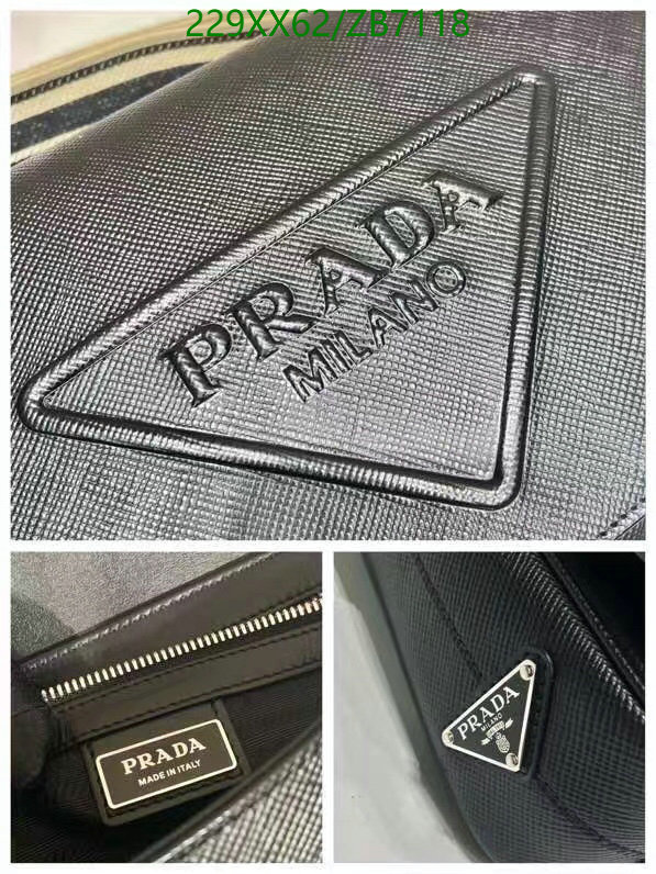 Prada Bag-(Mirror)-Diagonal- Code: ZB7118 $: 229USD