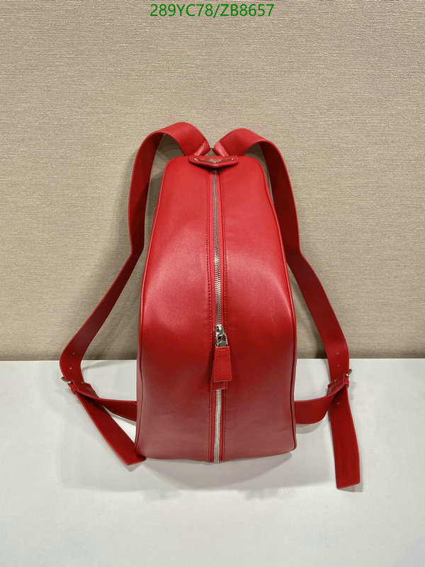 Prada Bag-(Mirror)-Backpack- Code: ZB8657 $: 289USD
