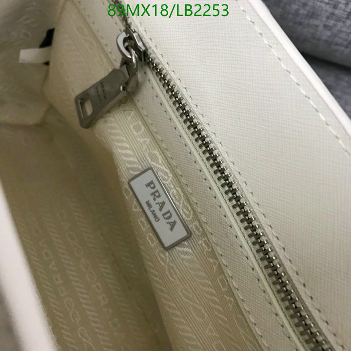 Prada Bag-(4A)-Diagonal- Code: LB2253 $: 89USD