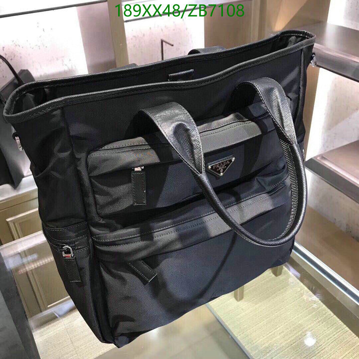 Prada Bag-(Mirror)-Handbag- Code: ZB7108 $: 189USD