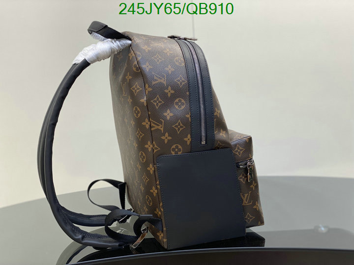 LV Bag-(Mirror)-Backpack- Code: QB910 $: 245USD