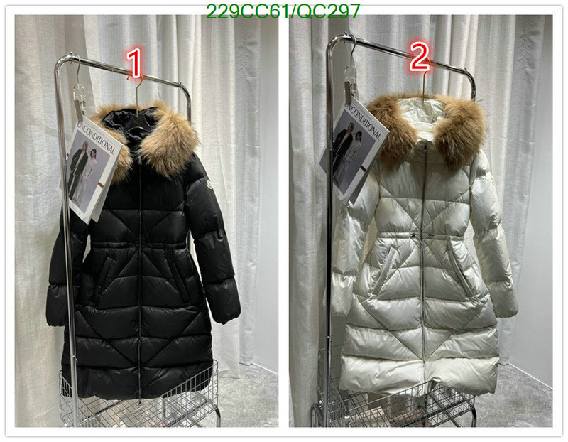 Down jacket Women-Moncler Code: QC297 $: 229USD