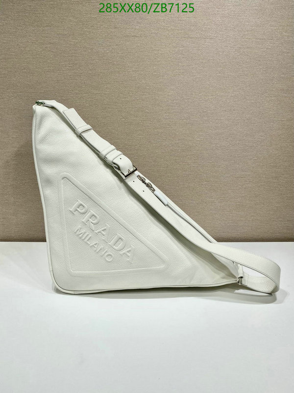 Prada Bag-(Mirror)-Triangle- Code: ZB7125 $: 285USD