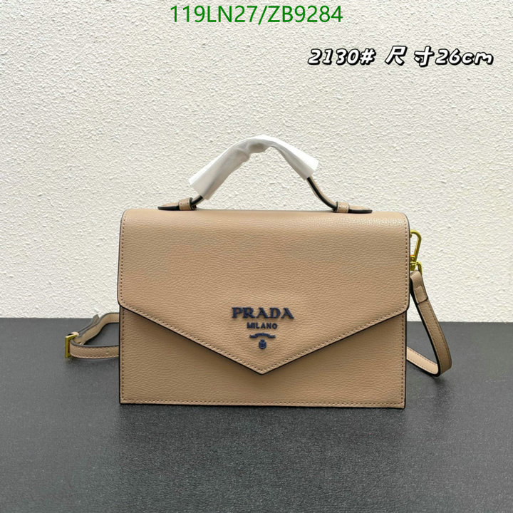 Prada Bag-(4A)-Diagonal- Code: ZB9284 $: 119USD