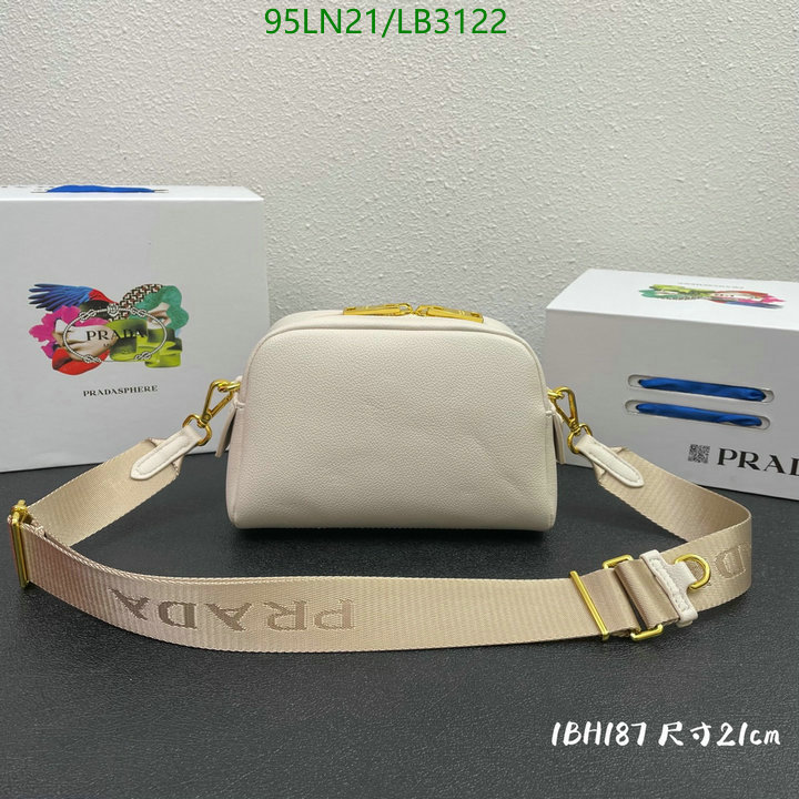 Prada Bag-(4A)-Diagonal- Code: LB3122 $: 95USD