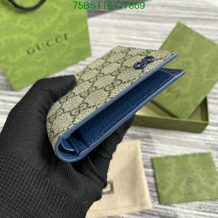 Gucci Bag-(Mirror)-Wallet- Code: QT869 $: 75USD