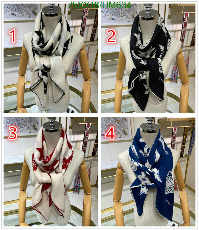 Scarf-Chanel Code: UM634 $: 75USD