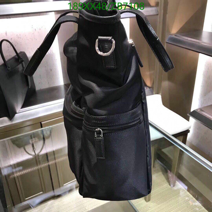 Prada Bag-(Mirror)-Handbag- Code: ZB7108 $: 189USD