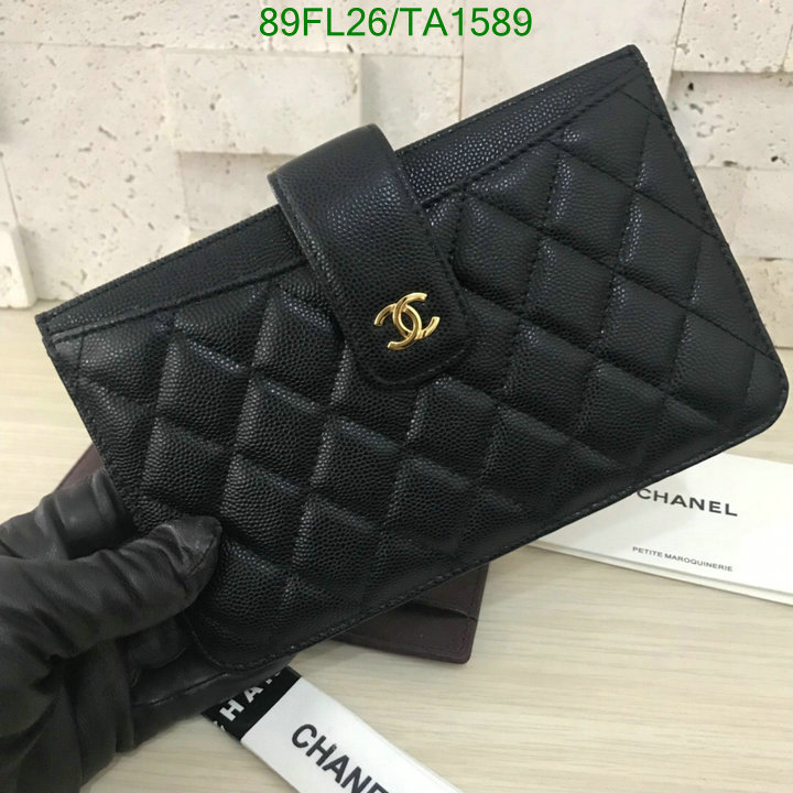 Chanel Bag-(Mirror)-Wallet- Code: TA1589 $: 89USD