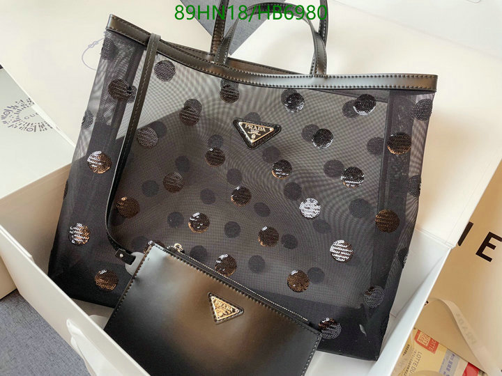 Prada Bag-(4A)-Handbag- Code: HB6980 $: 89USD