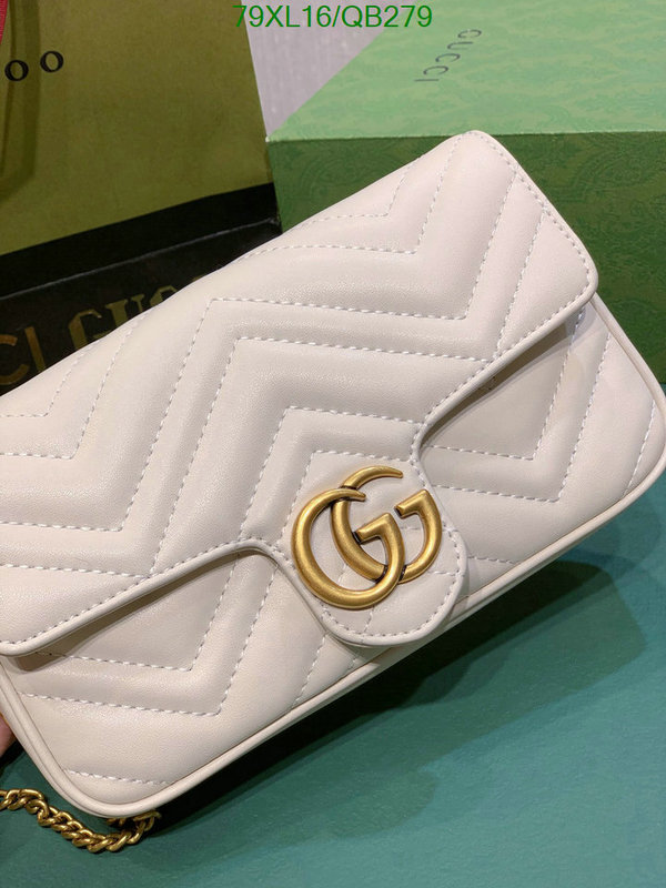 Gucci Bag-(4A)-Marmont Code: QB279 $: 79USD