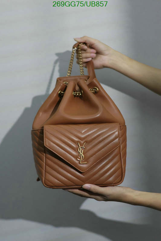 YSL Bag-(Mirror)-Backpack- Code: UB857 $: 269USD