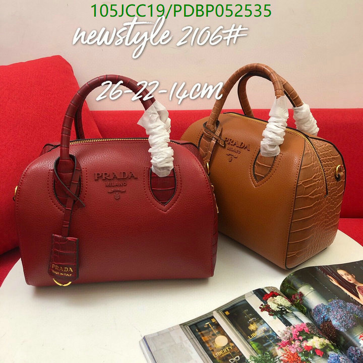 Prada Bag-(4A)-Handbag- Code: PDBP052535 $: 105USD