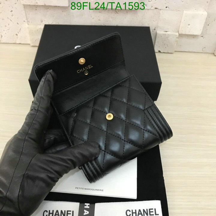 Chanel Bag-(Mirror)-Wallet- Code: TA1593 $: 89USD