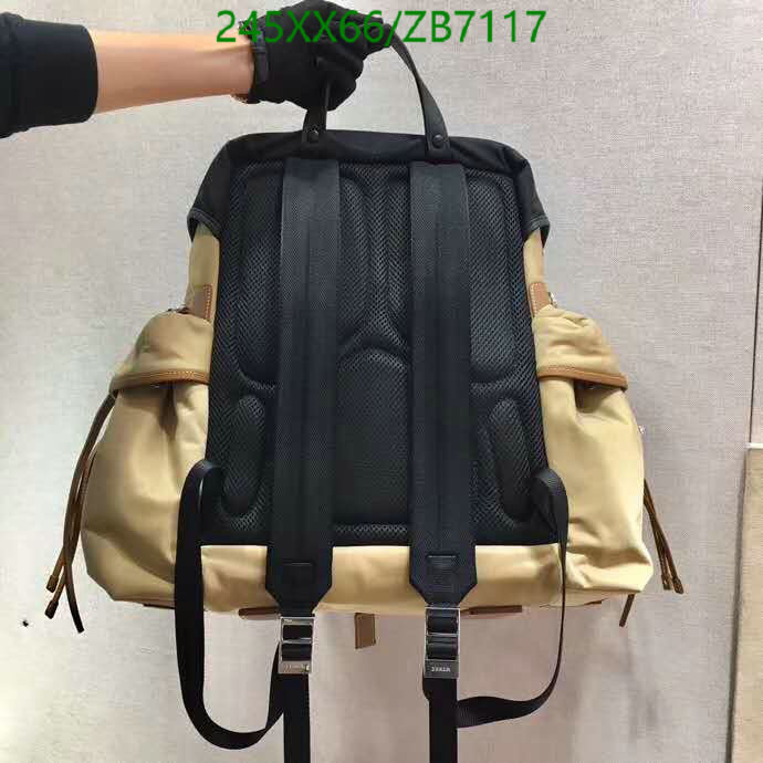 Prada Bag-(Mirror)-Backpack- Code: ZB7117 $: 245USD