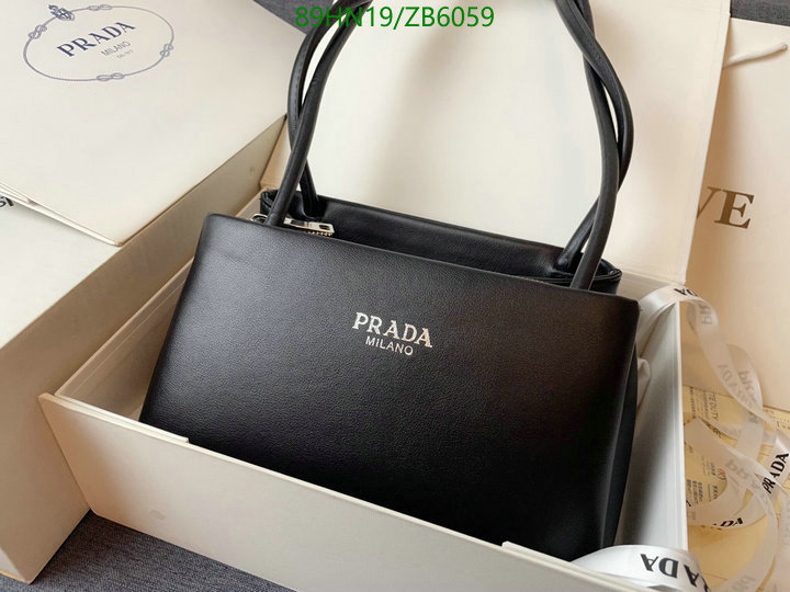 Prada Bag-(4A)-Handbag- Code: ZB6059 $: 89USD
