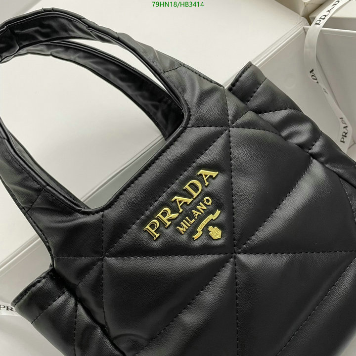 Prada Bag-(4A)-Handbag- Code: HB3414 $: 79USD