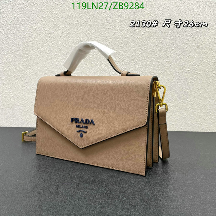 Prada Bag-(4A)-Diagonal- Code: ZB9284 $: 119USD