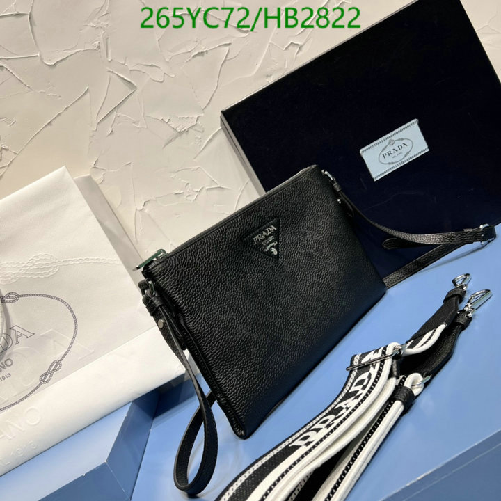 Prada Bag-(Mirror)-Diagonal- Code: HB2822 $: 265USD