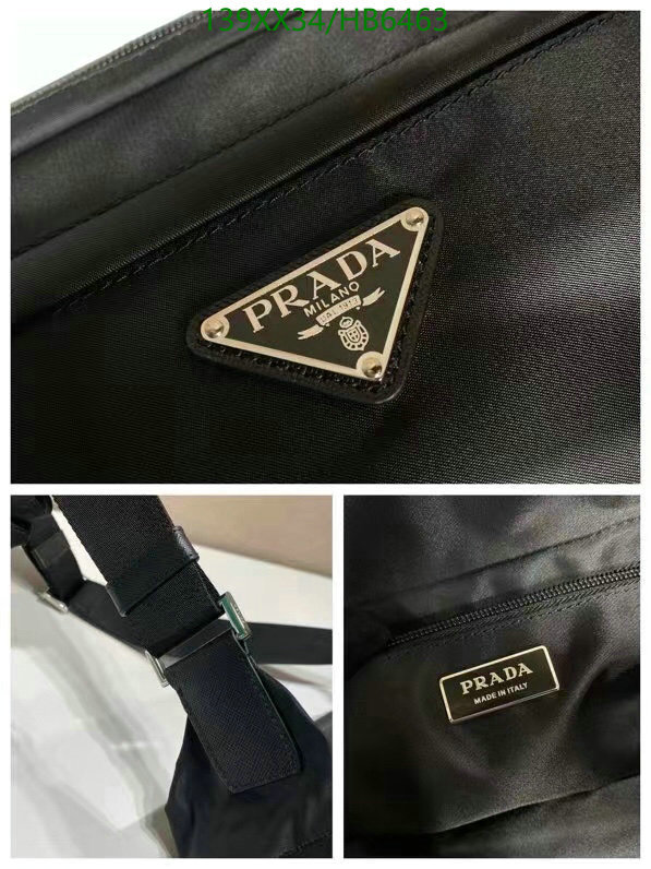 Prada Bag-(Mirror)-Handbag- Code: HB6463 $: 139USD