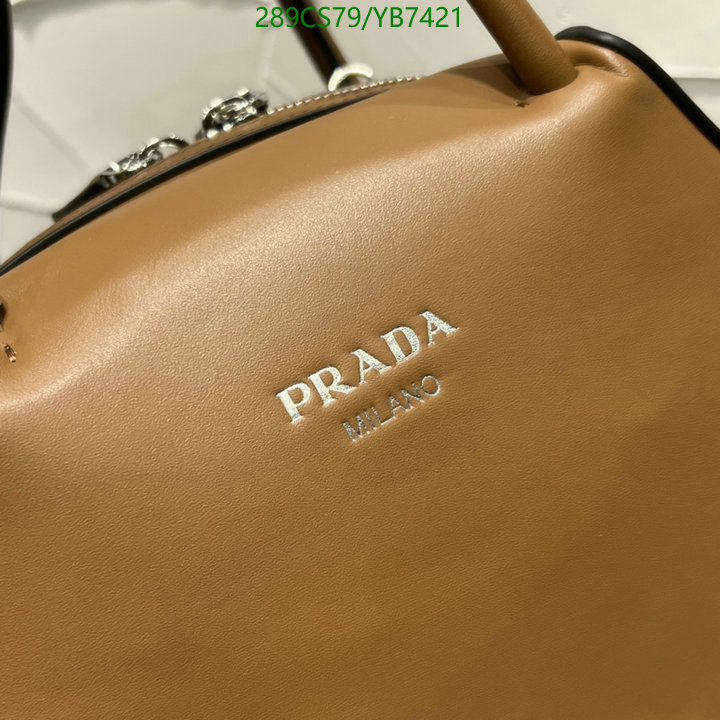 Prada Bag-(Mirror)-Handbag- Code: YB7421 $: 289USD