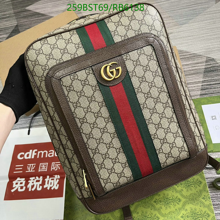 Gucci Bag-(Mirror)-Backpack- Code: RB6138 $: 259USD