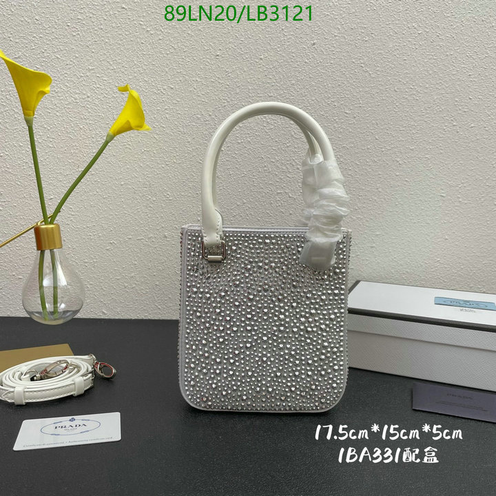 Prada Bag-(4A)-Handbag- Code: LB3121 $: 89USD