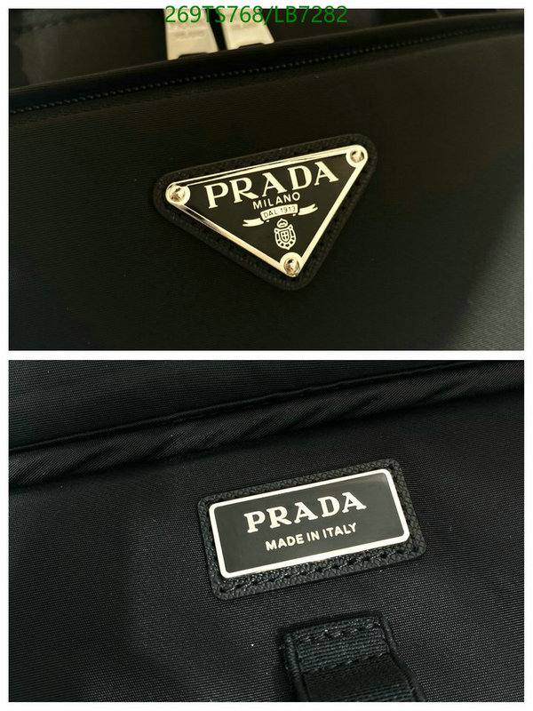 Prada Bag-(Mirror)-Handbag- Code: LB7282 $: 269USD