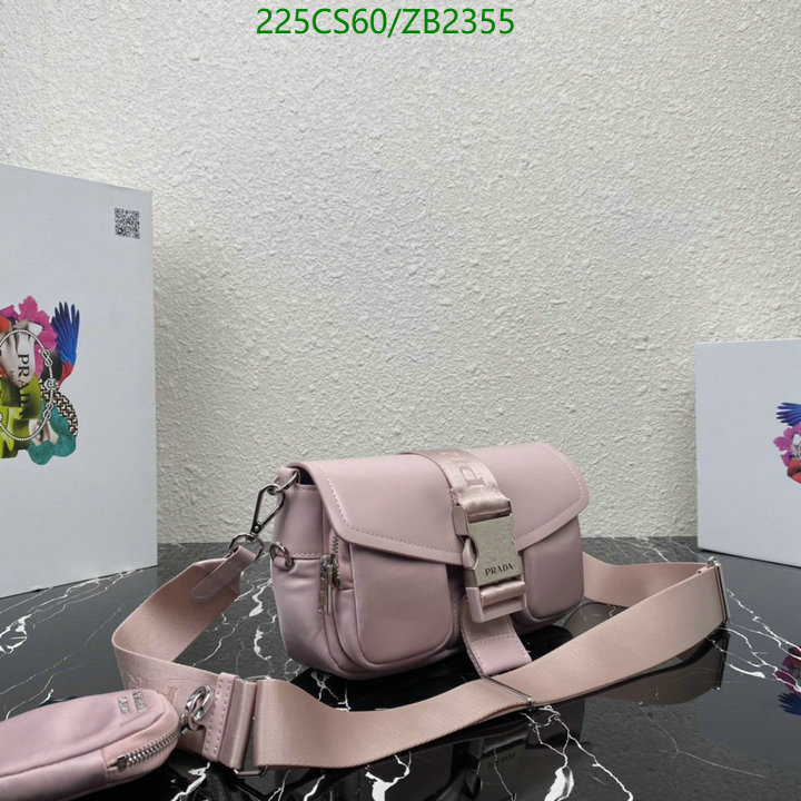 Prada Bag-(Mirror)-Diagonal- Code: ZB2355 $: 225USD