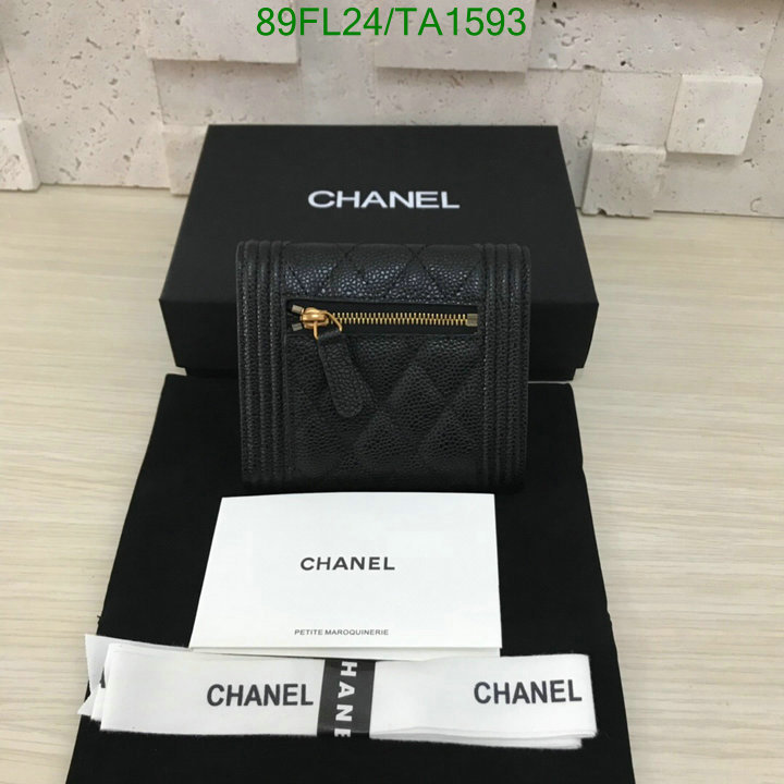 Chanel Bag-(Mirror)-Wallet- Code: TA1593 $: 89USD