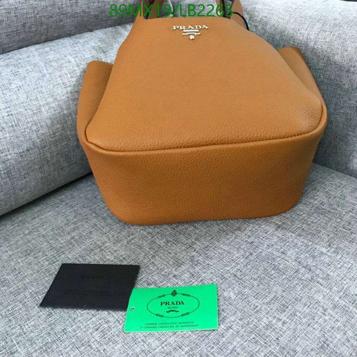 Prada Bag-(4A)-Handbag- Code: LB2265 $: 89USD
