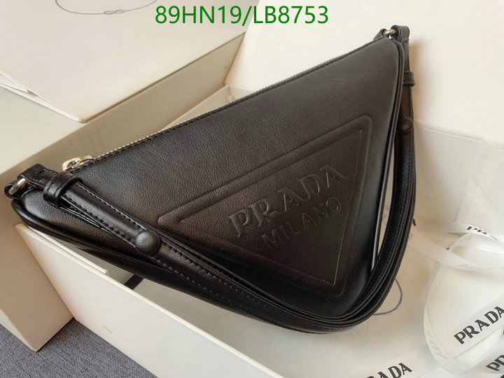 Prada Bag-(4A)-Triangle- Code: LB8753 $: 89USD