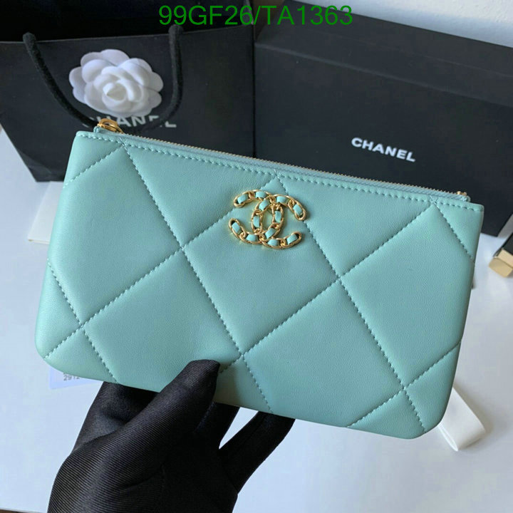 Chanel Bag-(Mirror)-Wallet- Code: TA1363 $: 99USD