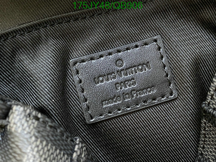 LV Bag-(Mirror)-Backpack- Code: QB906 $: 175USD
