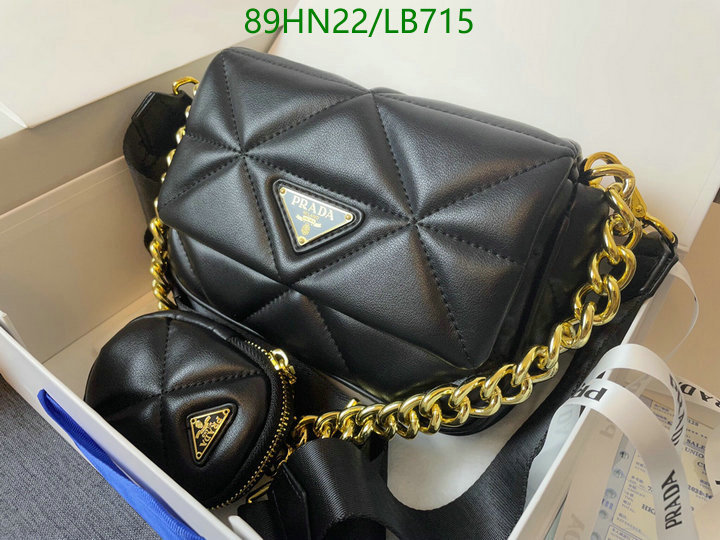 Prada Bag-(4A)-Diagonal- Code: LB715 $: 89USD