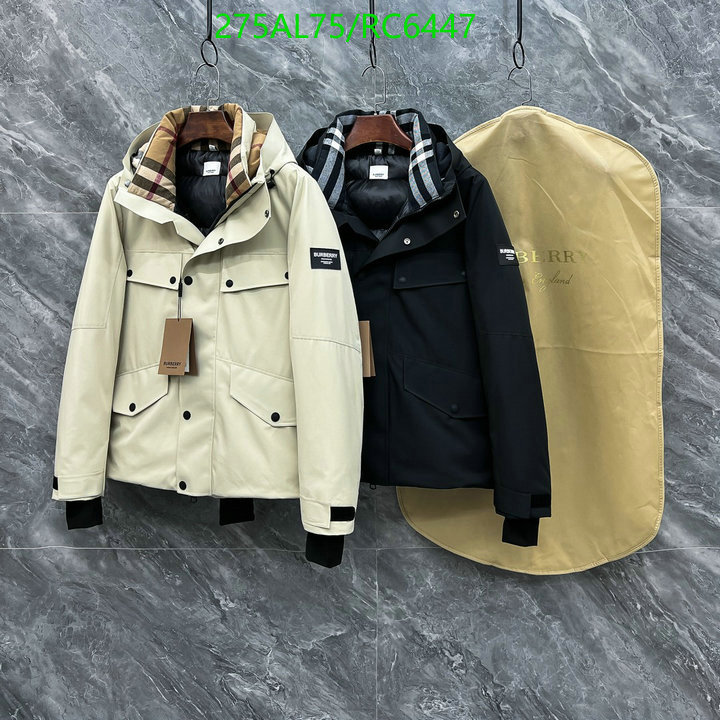 Down jacket Men-Burberry Code: RC6447 $: 275USD