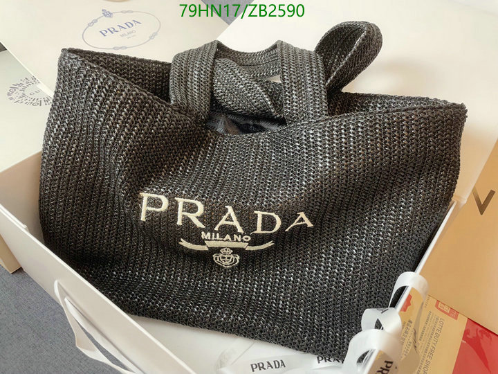 Prada Bag-(4A)-Handbag- Code: ZB2590 $: 79USD