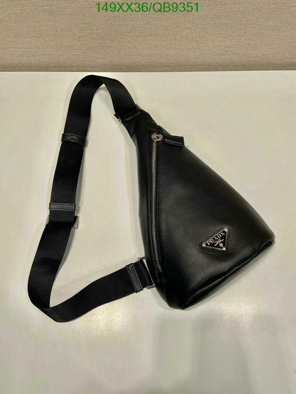 Prada Bag-(Mirror)-Belt Bag-Chest Bag-- Code: QB9351 $: 149USD