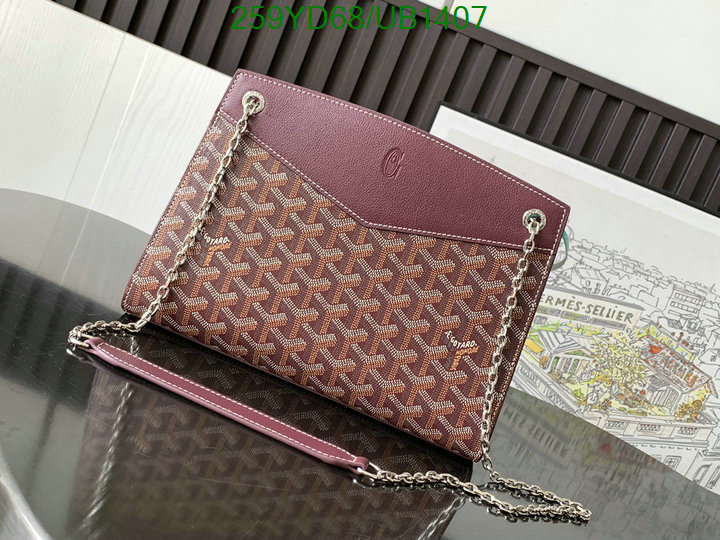 Goyard Bag-(Mirror)-Handbag- Code: UB1407