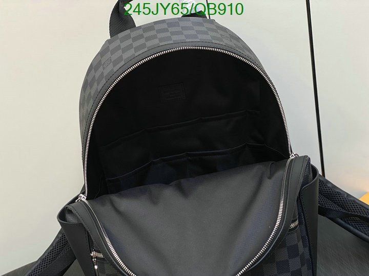 LV Bag-(Mirror)-Backpack- Code: QB910 $: 245USD