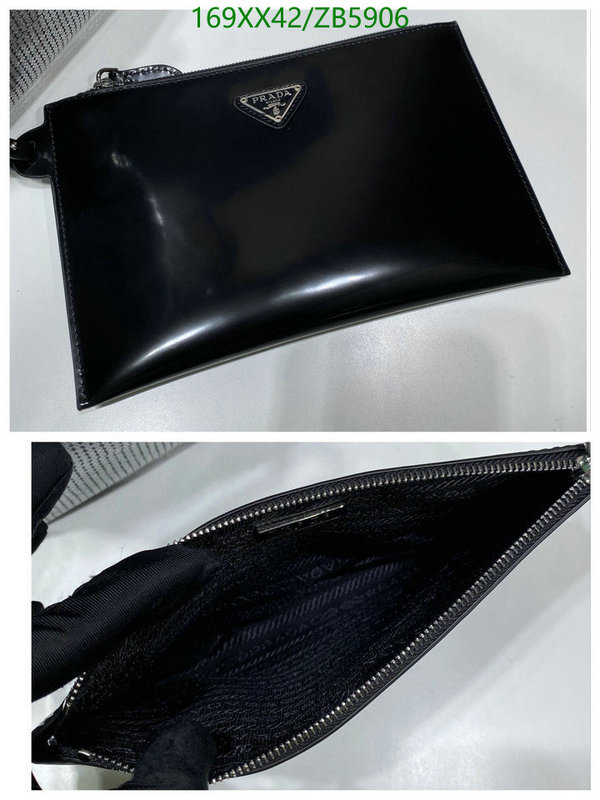 Prada Bag-(Mirror)-Handbag- Code: ZB5906 $: 169USD