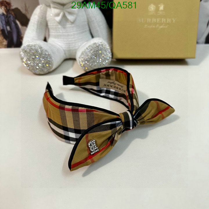 Headband-Burberry Code: QA581 $: 29USD